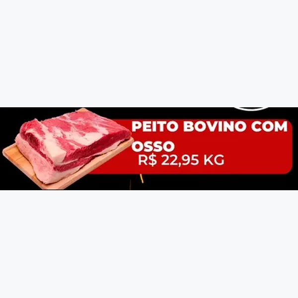 Peito Bovino com Osso