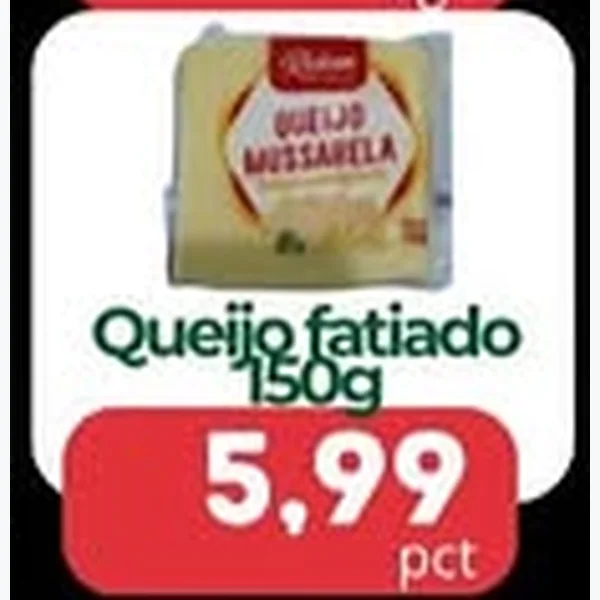 Queijo Fatiado 150 g
