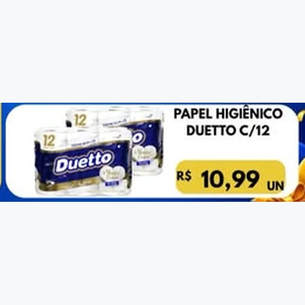 Papel Higiênico Duetto 12 un