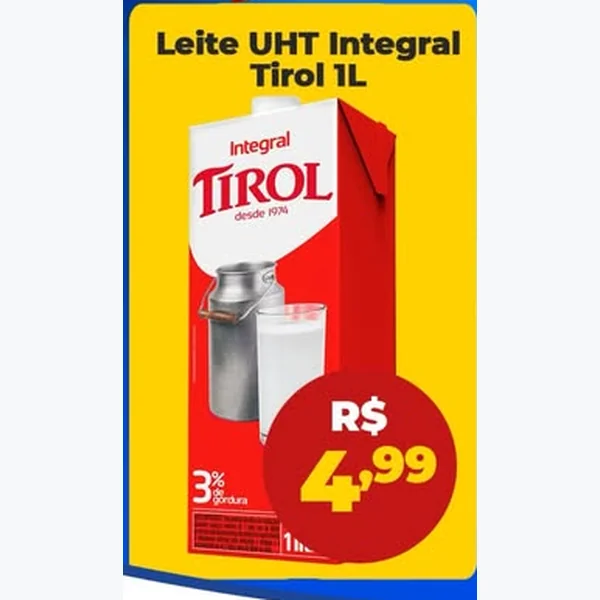 Leite Uht Integral Tirol 1 L
