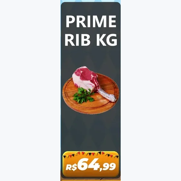 Recorte do encarte de Prime Rib