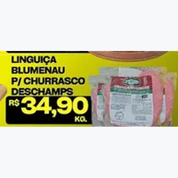 Linguiça Blumenau para Churrasco Deschamps