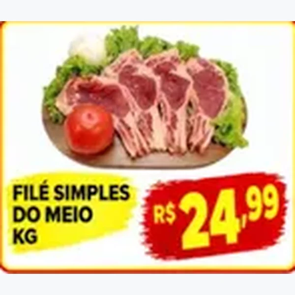 Filé Simples do Meio