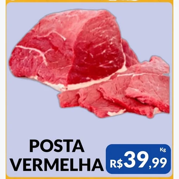 Recorte do encarte de Posta Vermelha