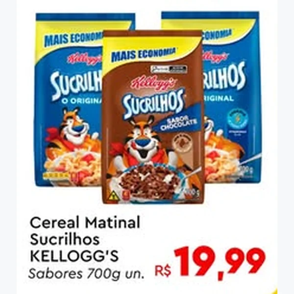 Cereal Matinal Sucrilhos Kellogg's 700 g