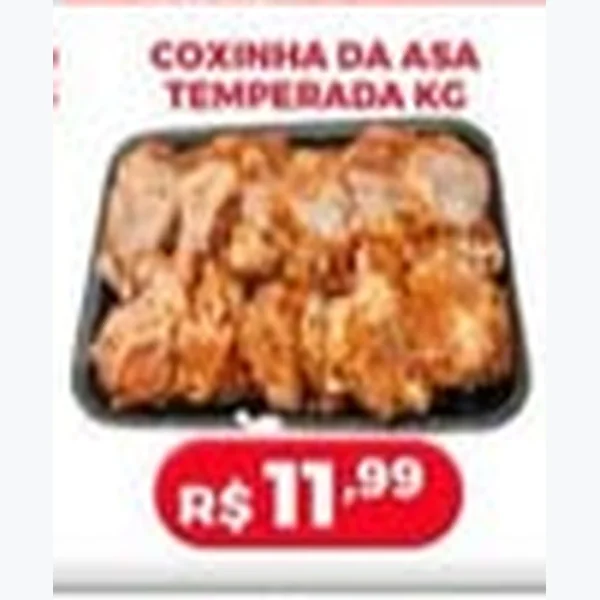 Recorte do encarte de Coxinha da Asa Temperada