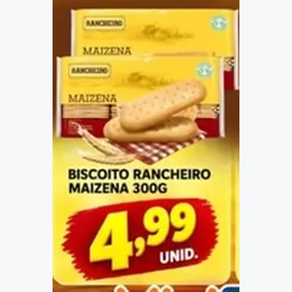 Biscoito Maizena Rancheiro 300 g