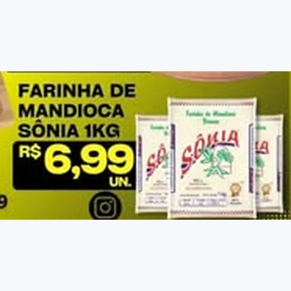 Farinha de Mandioca Sônia 1 kg