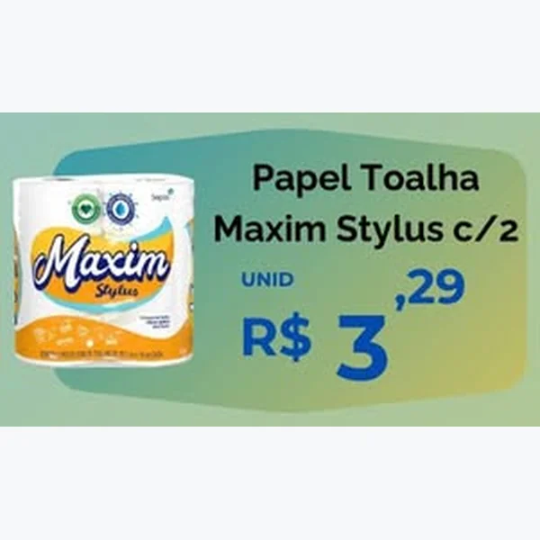 Papel Toalha Maxim 2 un