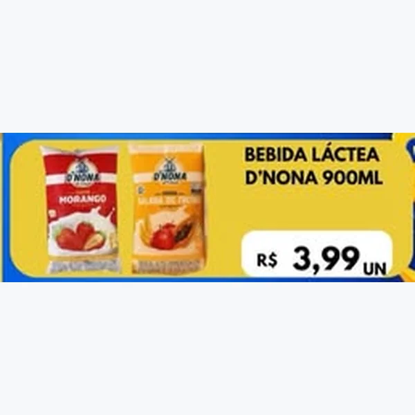 Bebida Láctea D'Nona 900 ml