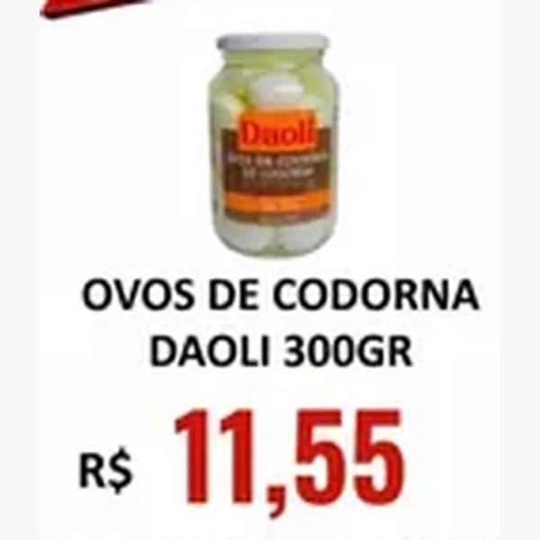 Ovos de Codorna Daoli 300 g