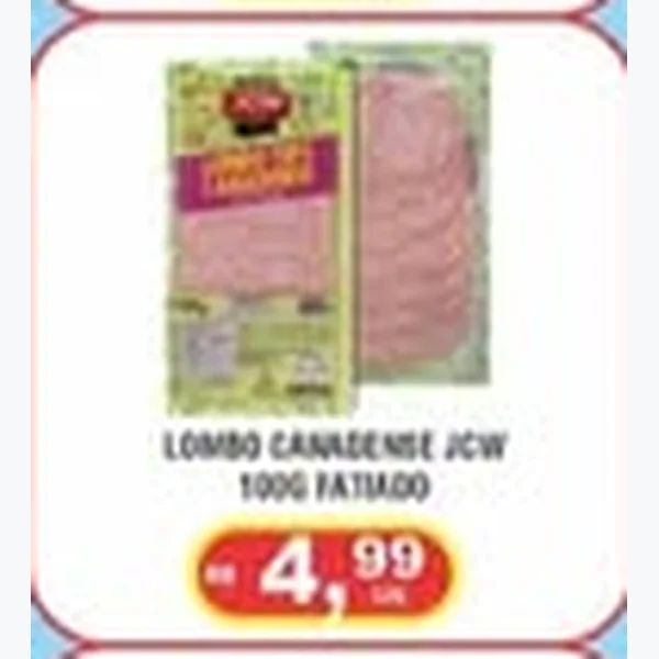 Lombo Canadense Fatiado JCW
