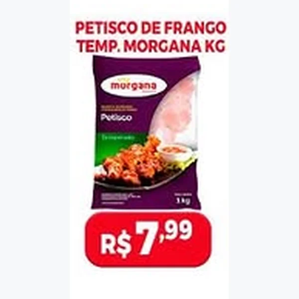 Petisco de Frango Temperado Morgana