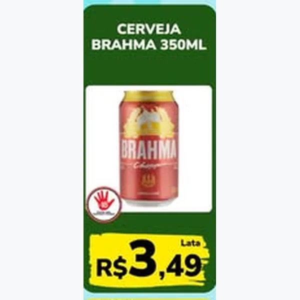 Cerveja Brahma 350 ml