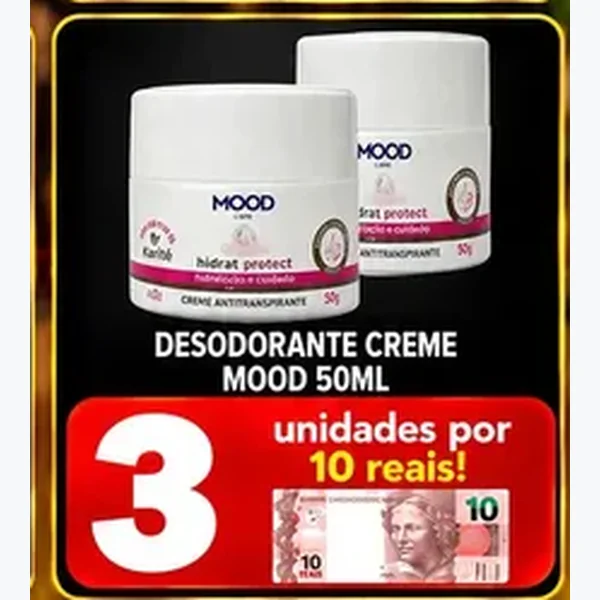 Desodorante Creme Mood 50 ml