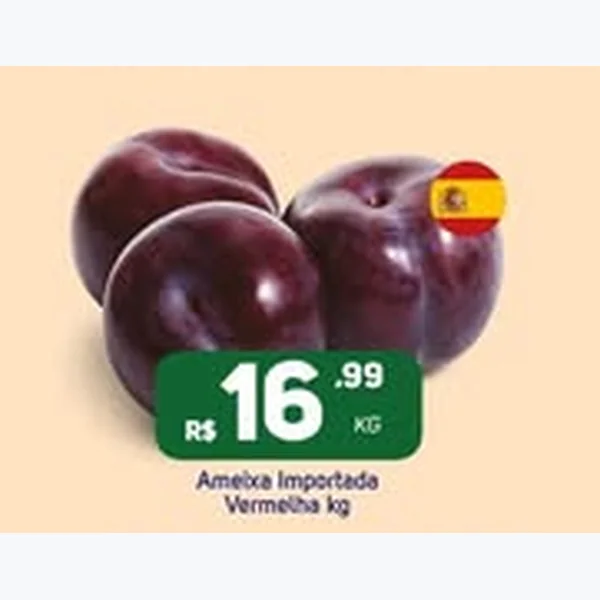 Ameixa Importada Vermelha