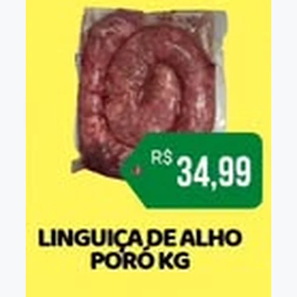 Linguiça de Alho Poró