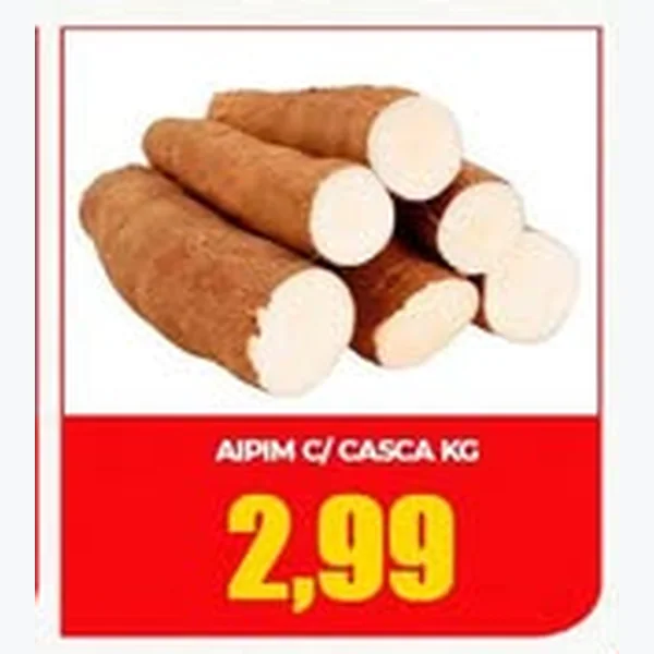 Recorte do encarte de Aipim com Casca