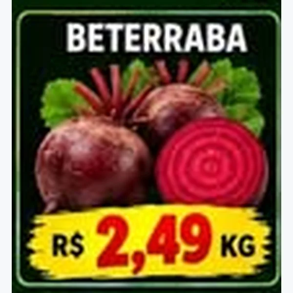 Recorte do encarte de Beterraba