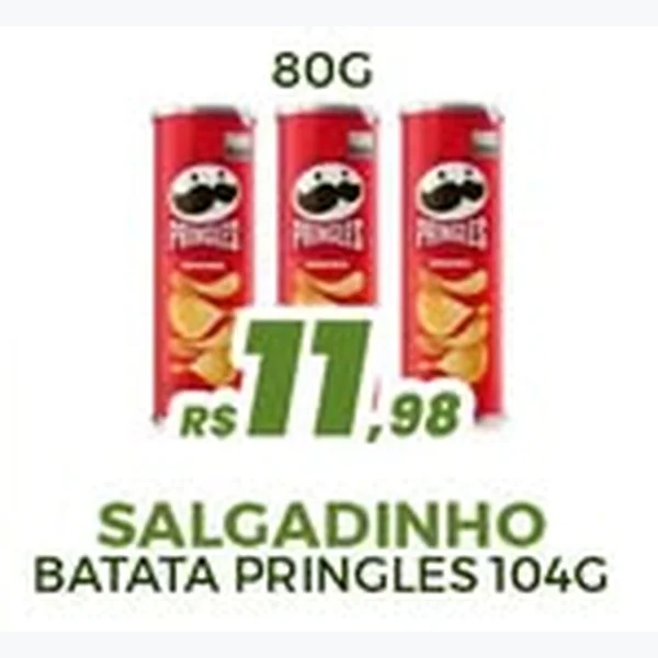 Salgadinho Batata Pringles 104 g