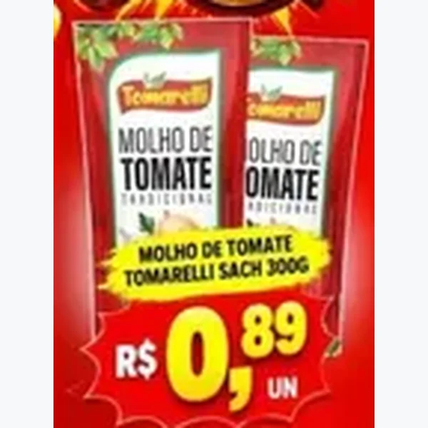 Molho de Tomate Tomarelli 300 g