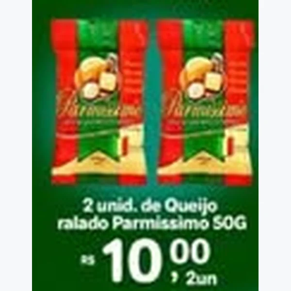 Queijo Ralado Parmissimo 50 g