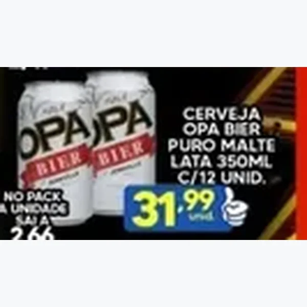 Cerveja Puro Malte Opa Bier 12 un × 350 ml