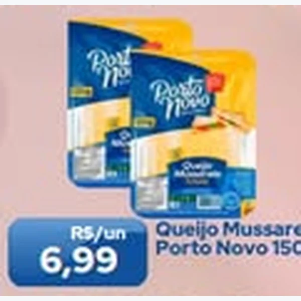 Queijo Mussarela Porto Novo 150 g