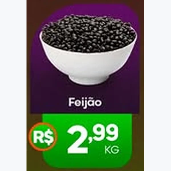 Recorte do encarte de Feijão