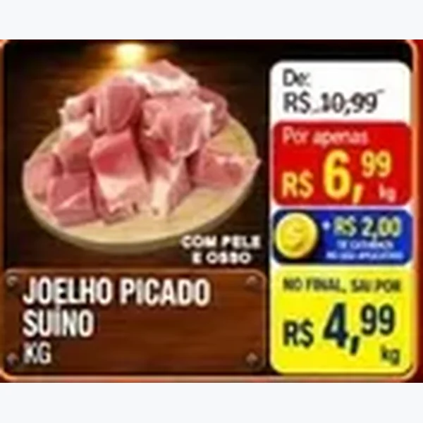 Joelho Picado Suíno