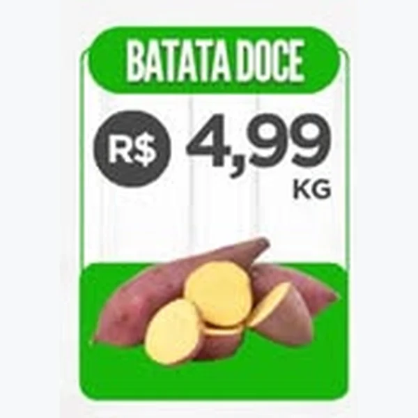Recorte do encarte de Batata Doce