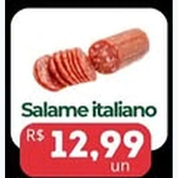 Recorte do encarte de Salame Italiano