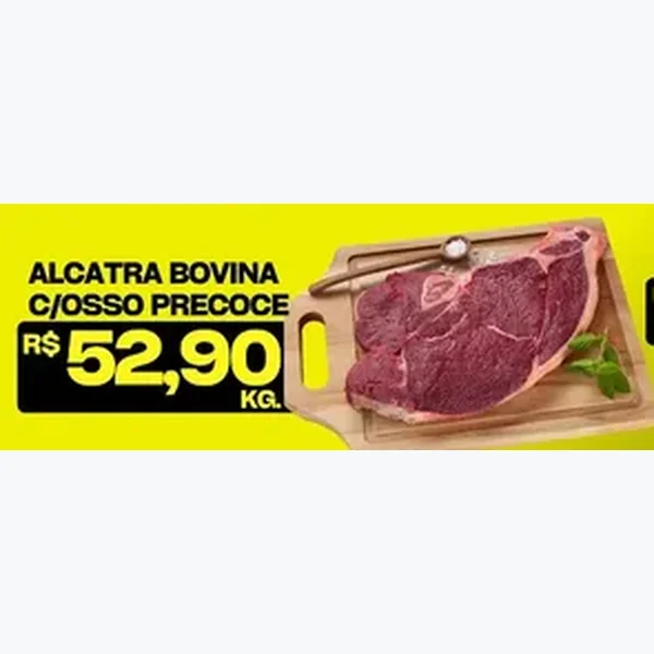 Alcatra Bovina com Osso