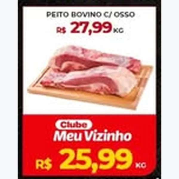 Peito Bovino C/ Osso