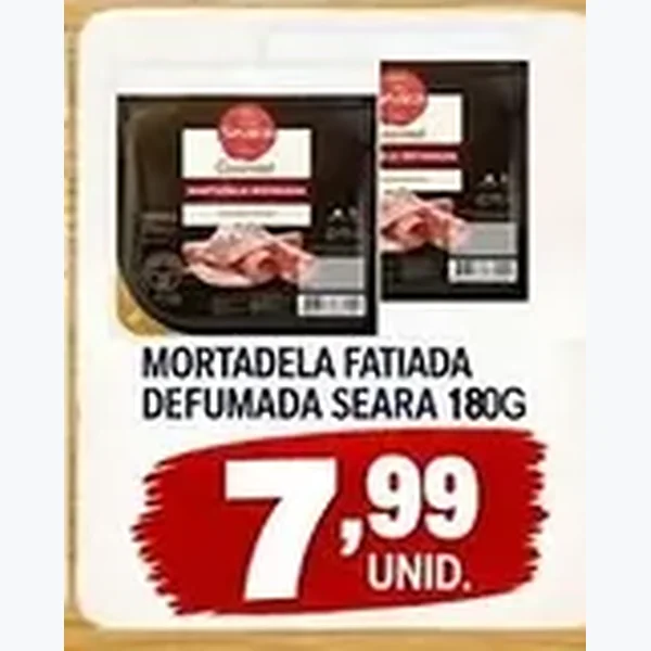 Mortadela Fatiada Defumada Seara 180 g