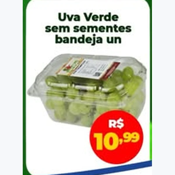 Uva Verde sem Sementes