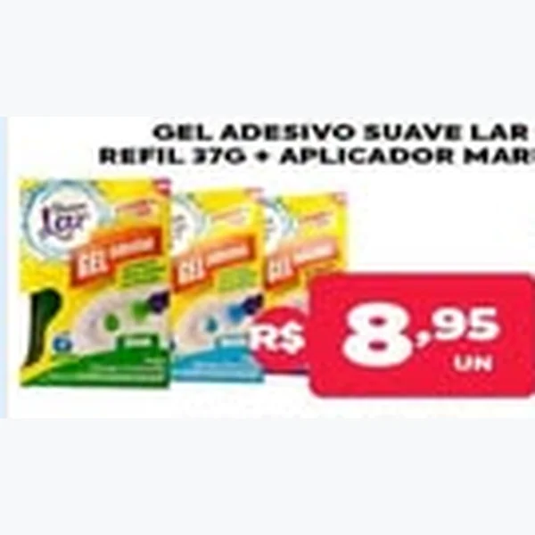 Gel Adesivo Suave Lar 37 g