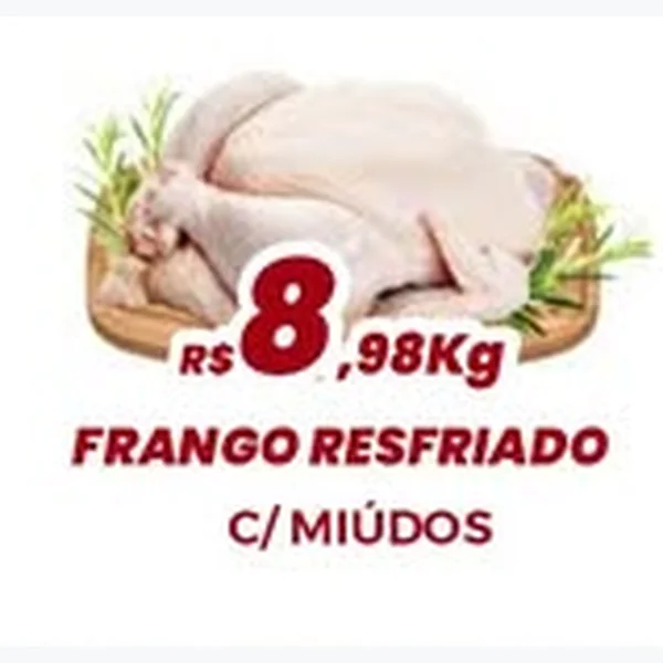 Frango Resfriado com Miúdos