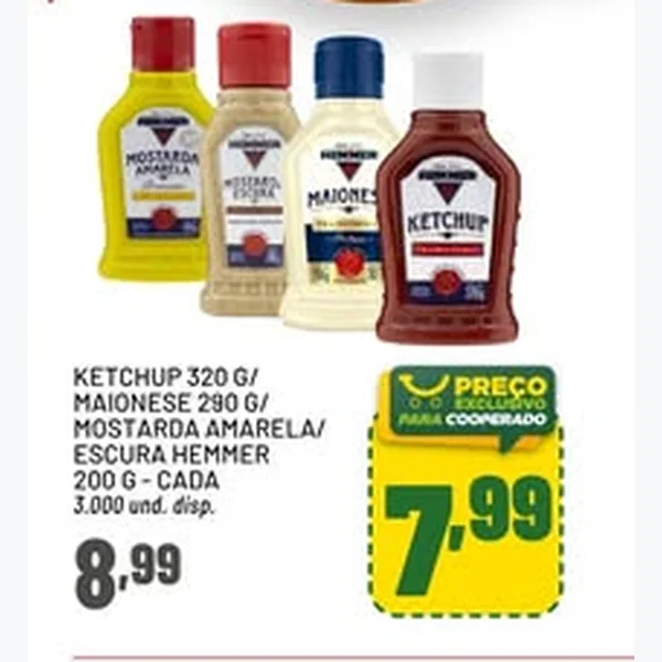 Mostarda Escura Hemmer 200 g