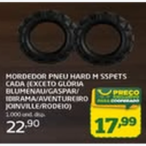 Recorte do encarte de Mordedor Pneu Hard M Sspets