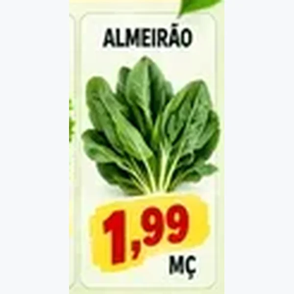 Recorte do encarte de Almeirão
