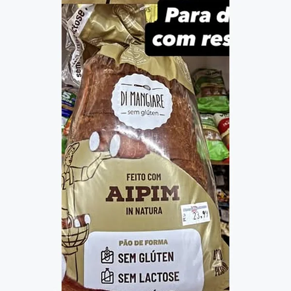 Pão de Forma Aipim Di Mangiare 420 g