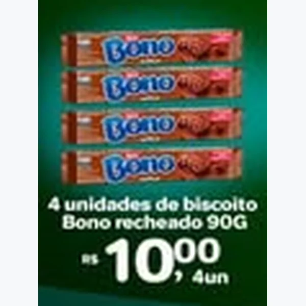 Biscoito Recheado Bono 90 g