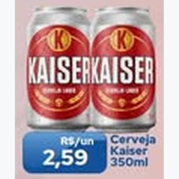 Cerveja Kaiser 350 ml