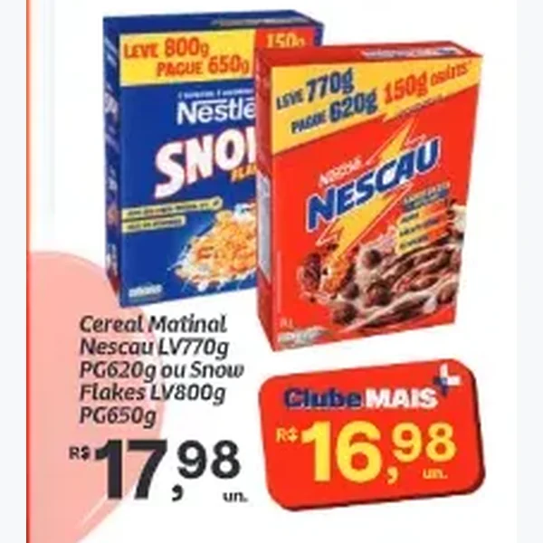 Cereal Matinal Nescau Nestlé 770 g