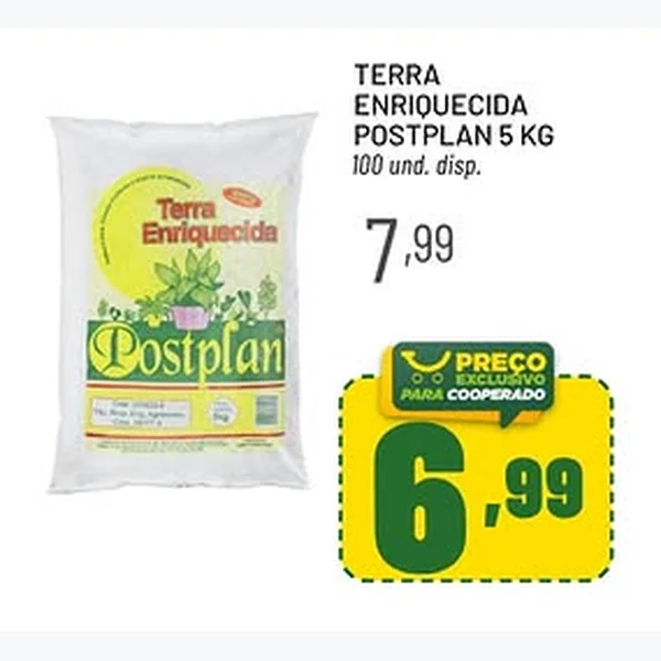 Terra Enriquecida Postplan 5 kg