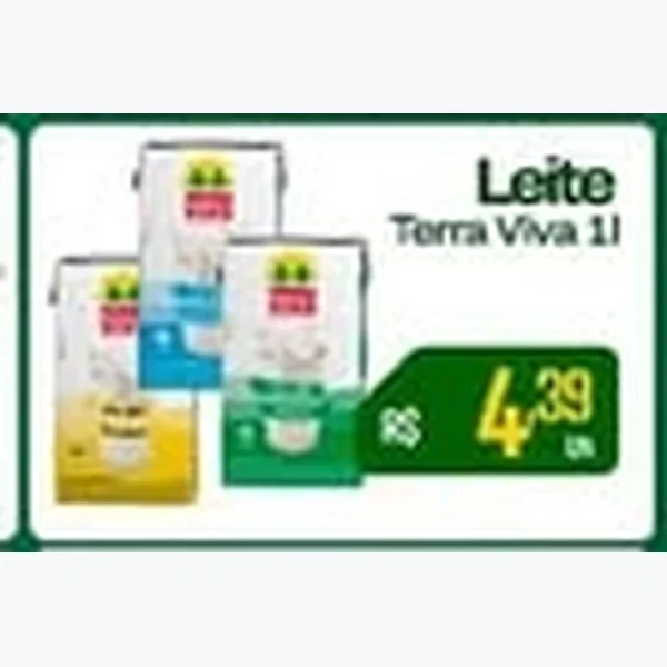 Leite Terra Viva 1 L