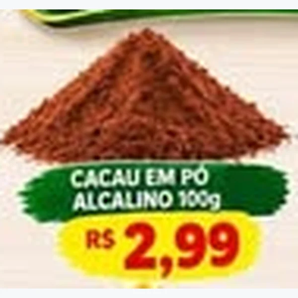 Cacau em Pó Alcalino