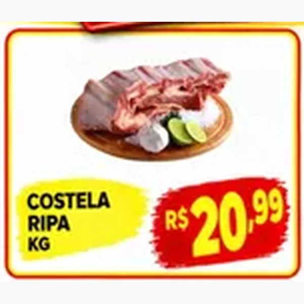 Recorte do encarte de Costela Ripa