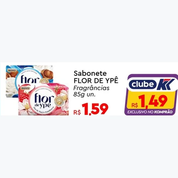 Sabonete Flor de Ypê 85 g
